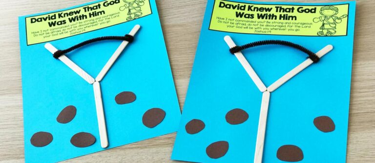 David And Goliath Preschool Craft: Fun and Easy Ideas