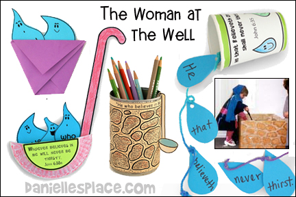 Make a Woman at the Well Bible Craft for Kids: Inspire Faith!